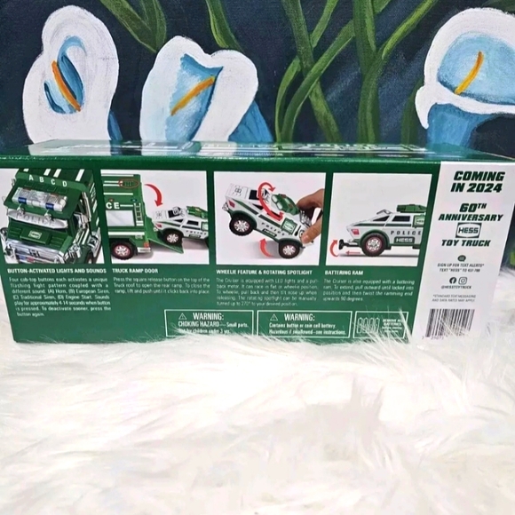 2023 Hess Police Truck And Cruiser Brand New In Box 60th Anniversary - Picture 5 of 7